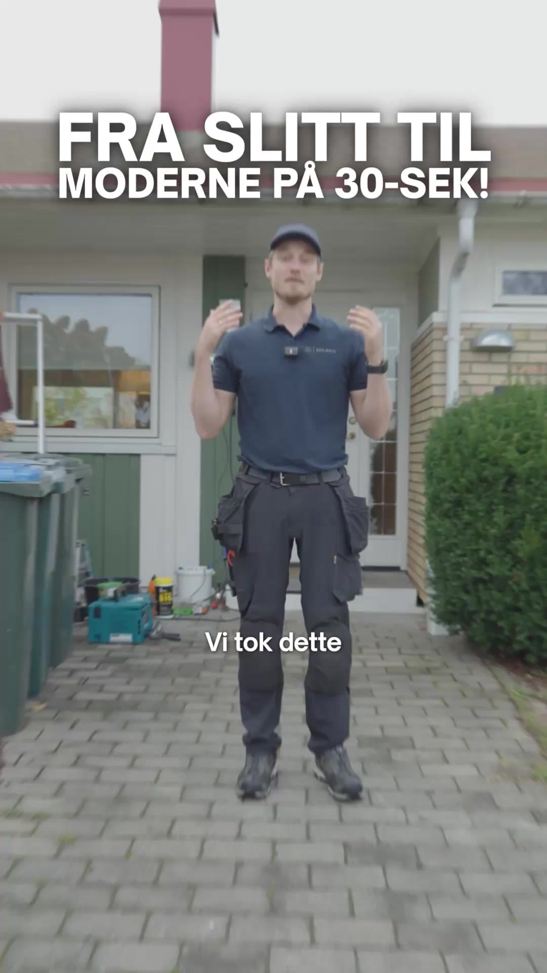 Fra slitt til moderne på 30-sek